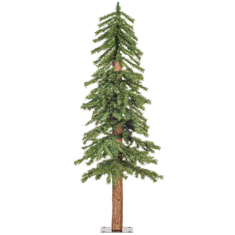 Vickerman Natural Bark Alpine Artificial Christmas Tree