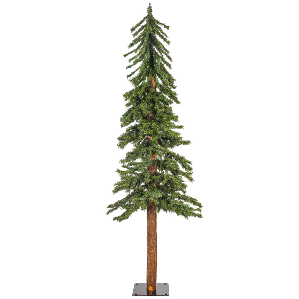Vickerman Natural Bark Alpine Artificial Christmas Tree