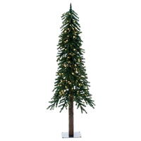Vickerman Natural Bark Alpine Artificial Christmas Tree