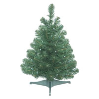 Vickerman Oregon Fir Slim Artificial Christmas Tree