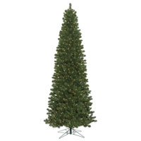 Vickerman Oregon Fir Slim Artificial Christmas Tree