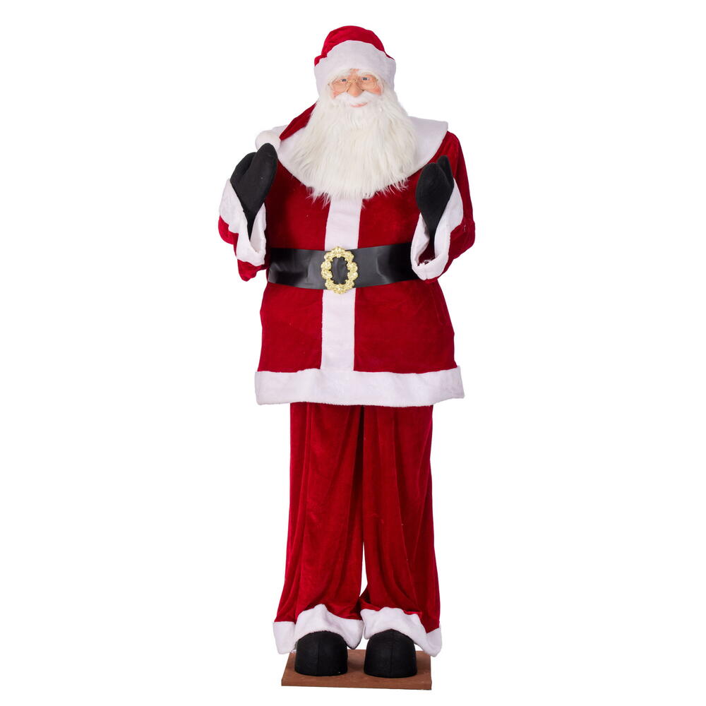 Vickerman Red Velvet Standing or Sitting Santa