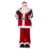 Vickerman Red Velvet Standing or Sitting Santa