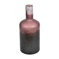 Vickerman Milestone Gray Round Glass Vase