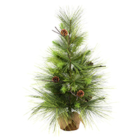 Vickerman Boulder Pine Series Artificial Christmas Tree
