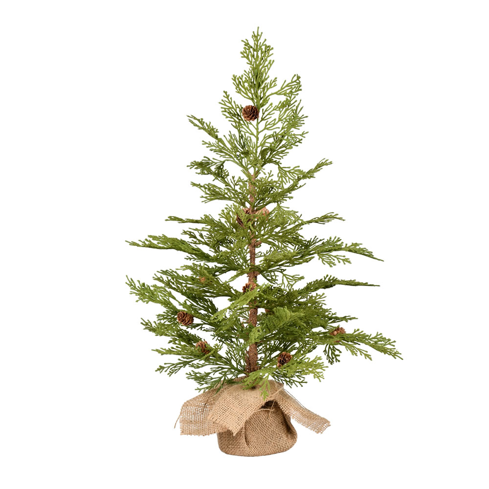 Vickerman Cedar Pinecone Artificial Christmas Tree