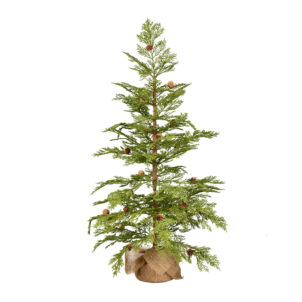 Vickerman Cedar Pinecone Artificial Christmas Tree