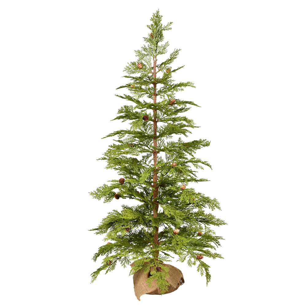 Vickerman Cedar Pinecone Artificial Christmas Tree