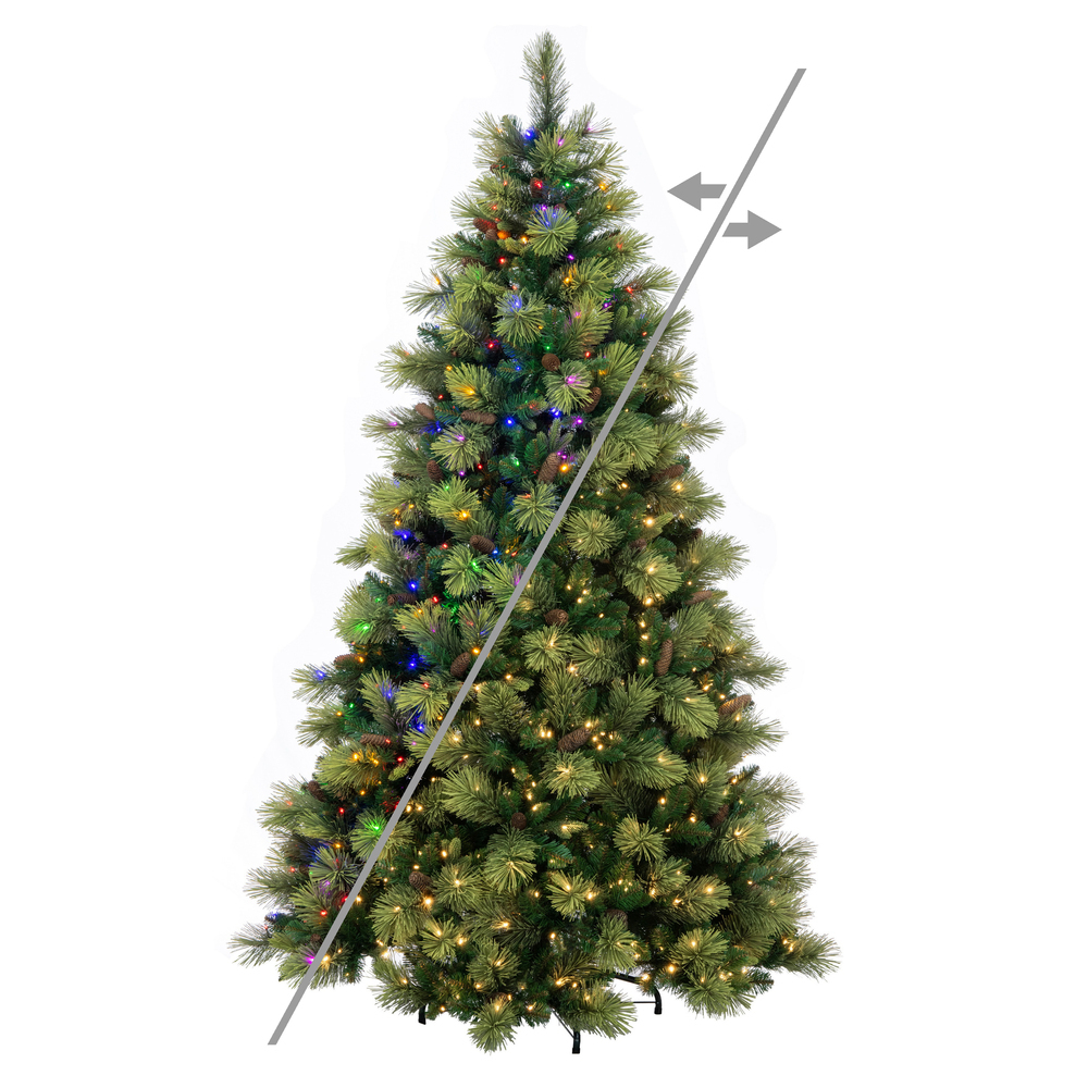 Vickerman Emerald Mixed Fir Artificial Christmas Tree
