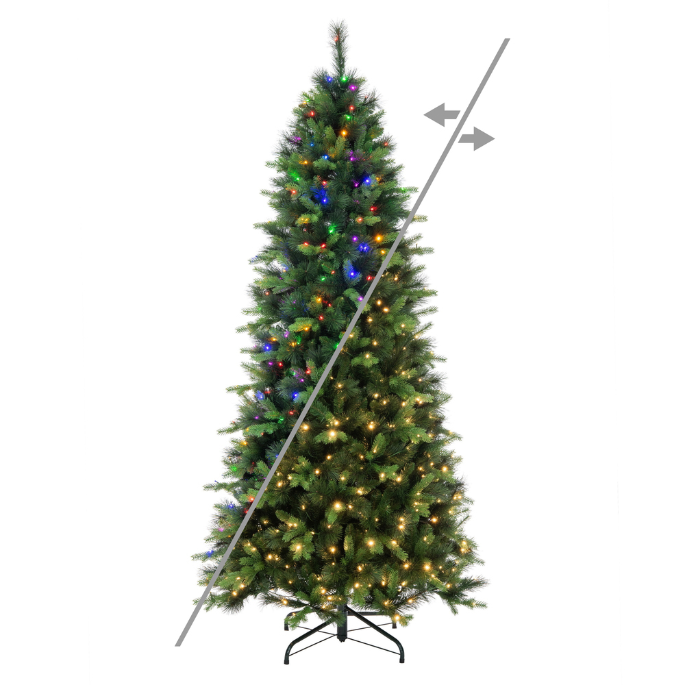 Vickerman Southern Mixed Spruce DuraLit Artificial Christmas Tree