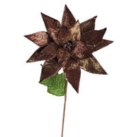 Vickerman Artificial Poinsettia Stem Floral Stem