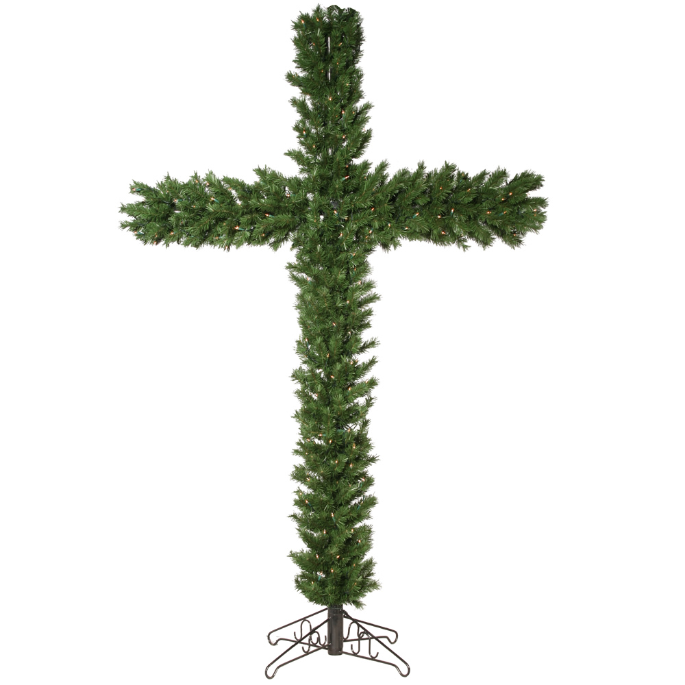 Vickerman Unique Artificial Christmas Crosses Tree
