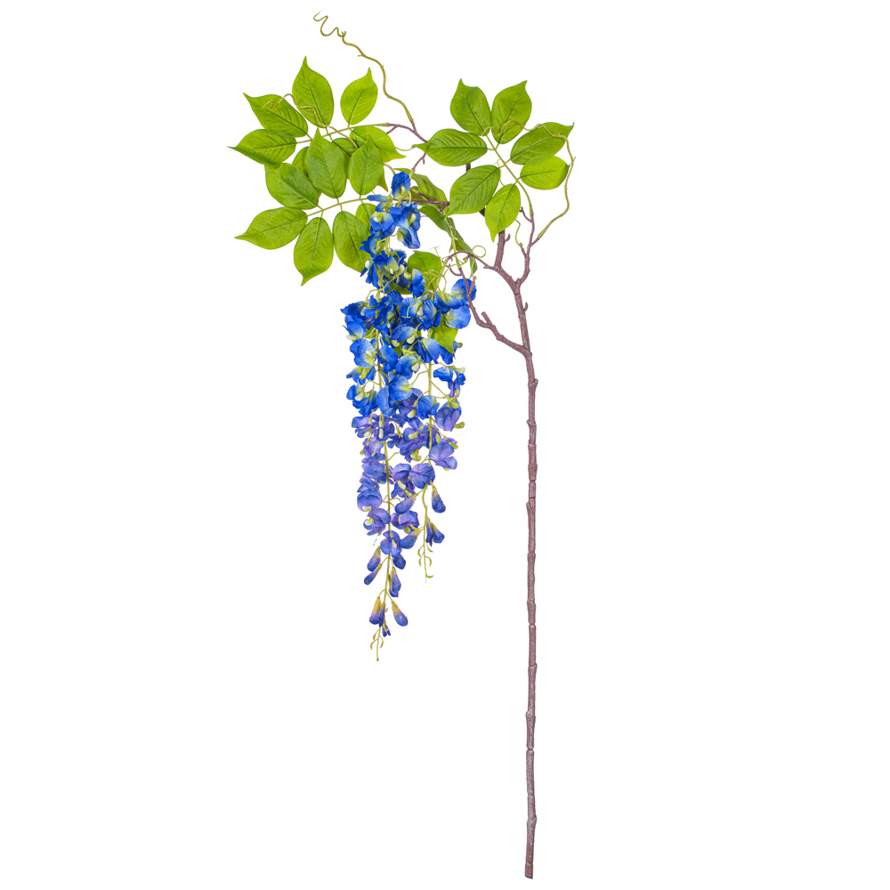 Vickerman 56" Artificial Wisteria And Foliage Hanging Spray