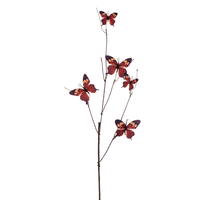 Vickerman 37" Butterfly Spray, 2 per Bag