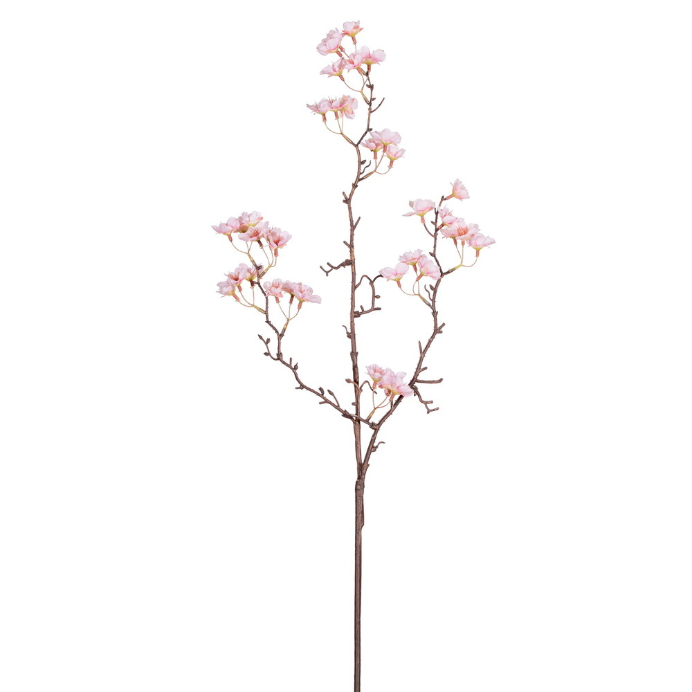 Vickerman Artificial Pink Cherry Blossom Spray