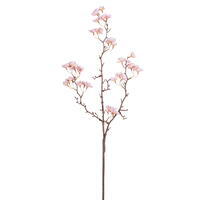 Vickerman Artificial Pink Cherry Blossom Spray