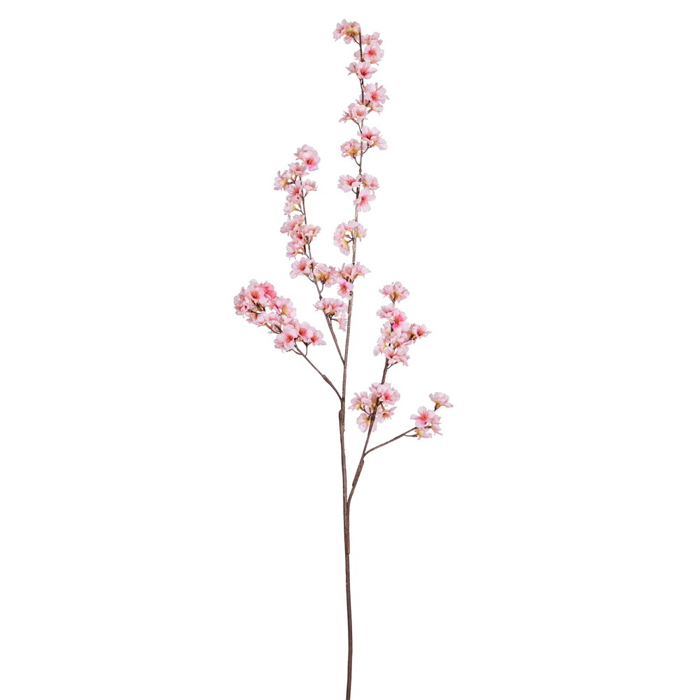 Vickerman Artificial Pink Cherry Blossom Spray