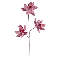 Vickerman 27" Poinsettia Artificial Christmas Spray