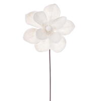 23" Cream Magnolia Stem 3/Bag