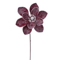 23" Burgundy Magnolia Stem 3/Bag
