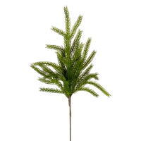 24" Green Norfolk Pine Spray 2/Bag