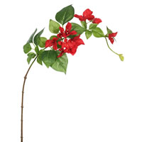 Vickerman 33" Single Bougainvillea Artificial floral Stem
