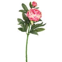 Vickerman 24" Artificial Peony Stem