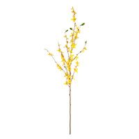 39" Yellow Forsythia Flower Spray 4/pk