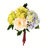 Vickerman 111" Artificial Hydangea Peony Bush