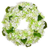 FreshTouch Bigleaf Hydrangea Wreath UV