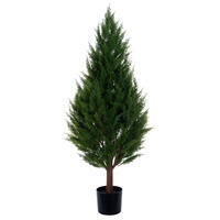 Vickerman Green Cypress Tree Potted UV