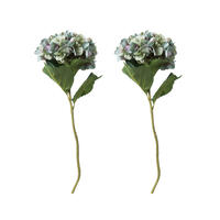 Vickerman Artificial Hydrangea Spray with Printing