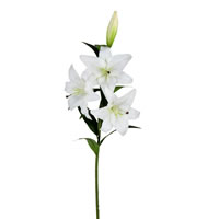 Vickerman 36" Artificial Real Touch Lily Spray