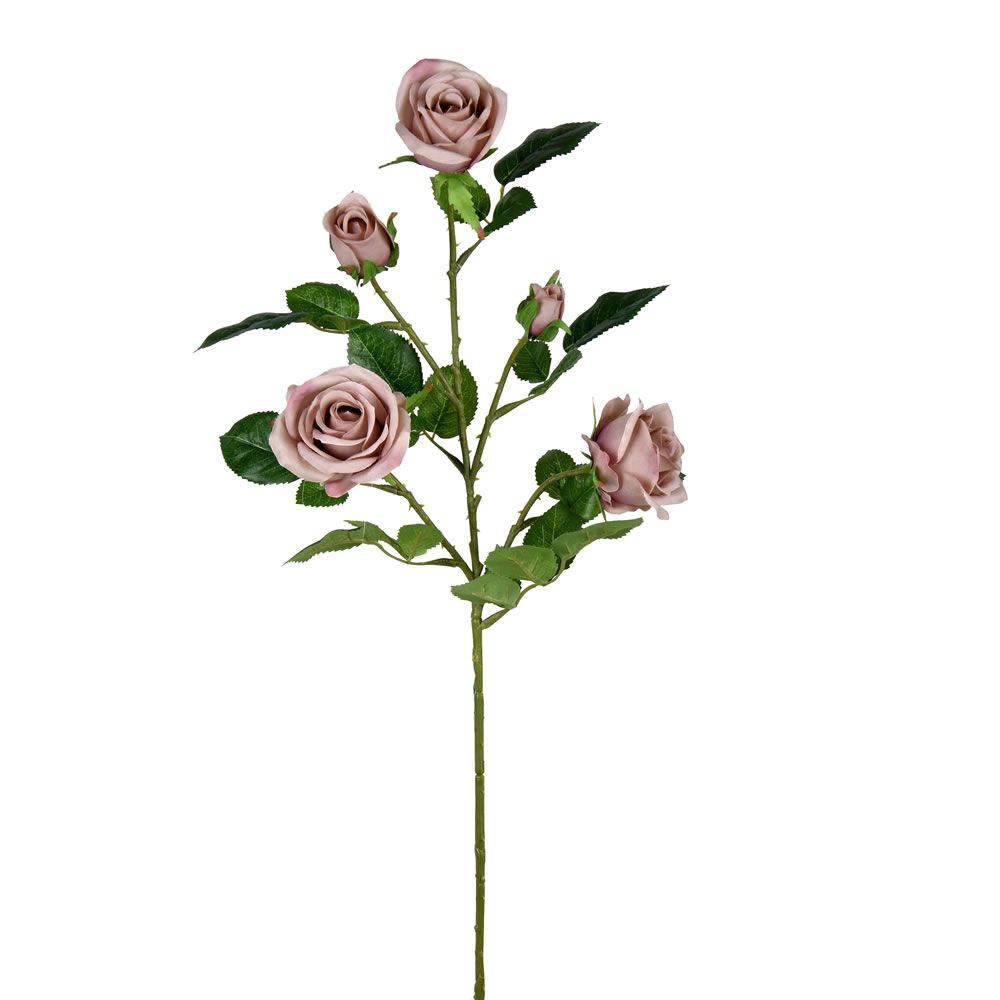 Vickerman 28" Artificial Rose Spray