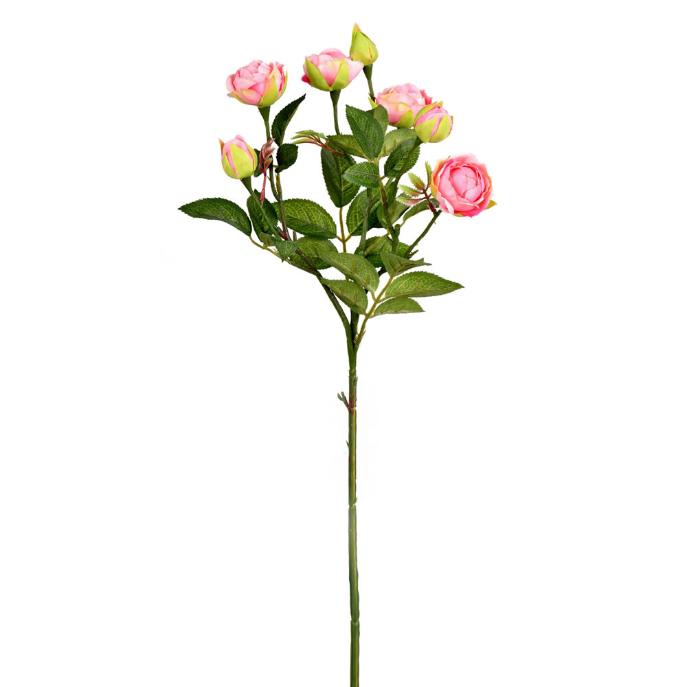 Vickerman 20.5" Artificial Tea Rose Spray