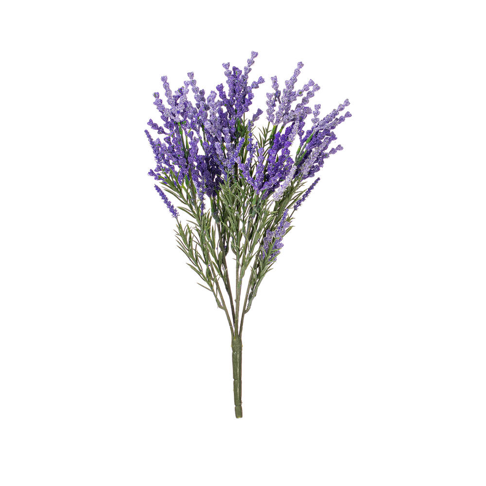 19" Purple Lavender Bush 2/pk