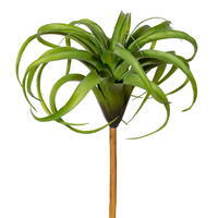 14" Green Tillandsia Pick UV 2/Bag