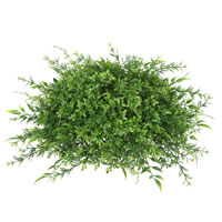 Vickerman Artificial Mixed Greenery Half Ball