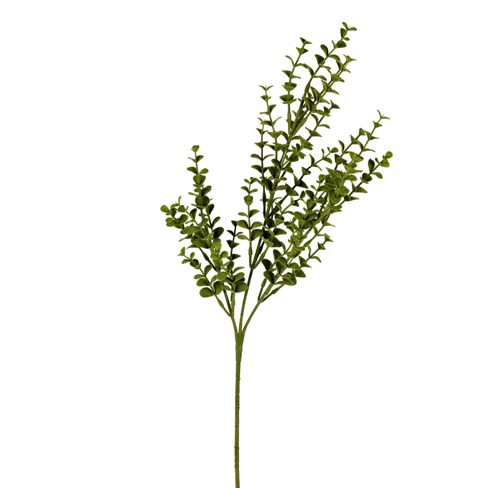 Vickerman Artificial Green Eucalyptus Bush, 4/pk