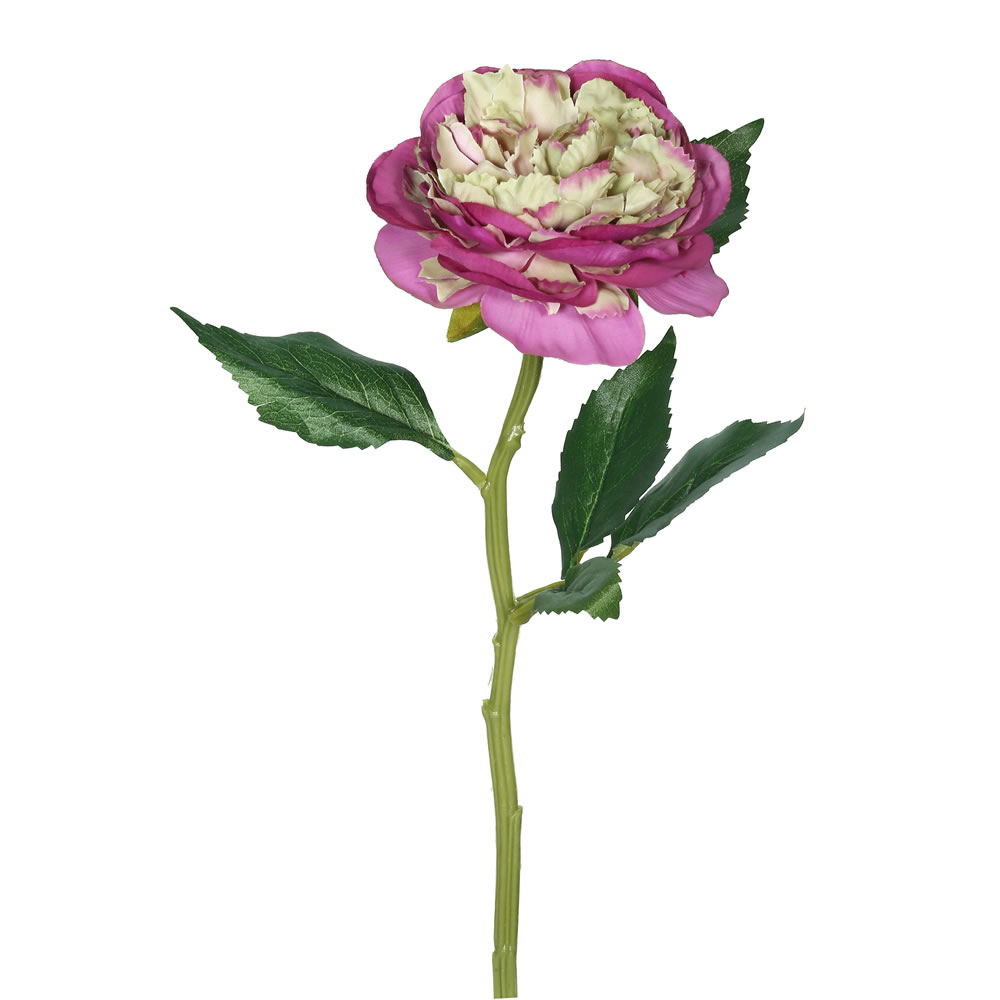 Vickerman Artificial Peony Rose Stem