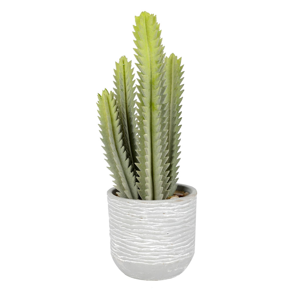 Vickerman Artificial Green Cactus Plant