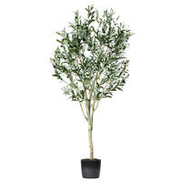 Vickerman Artificial Green Olive Tree in Pot