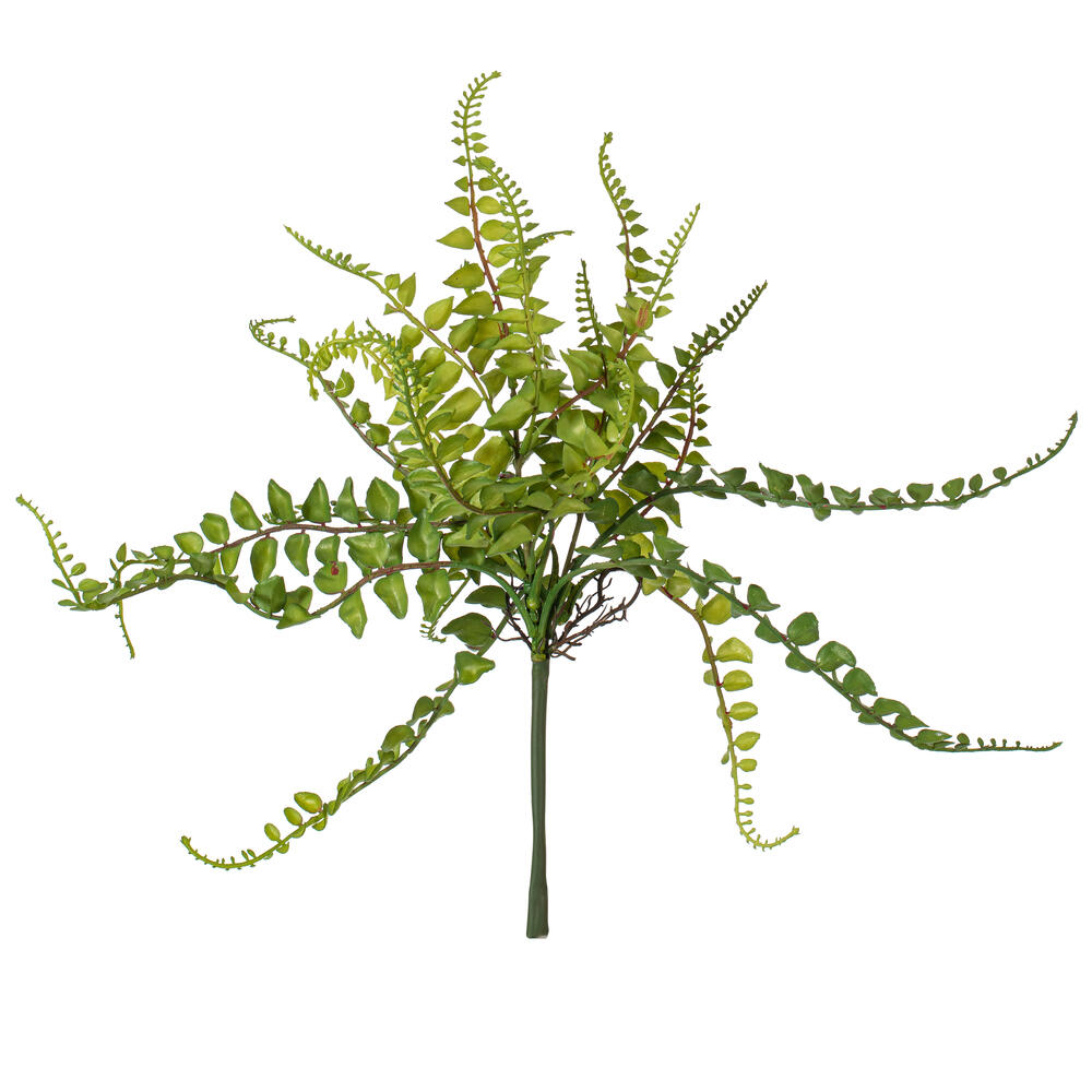Vickerman Artificial Green Long Fern Spray