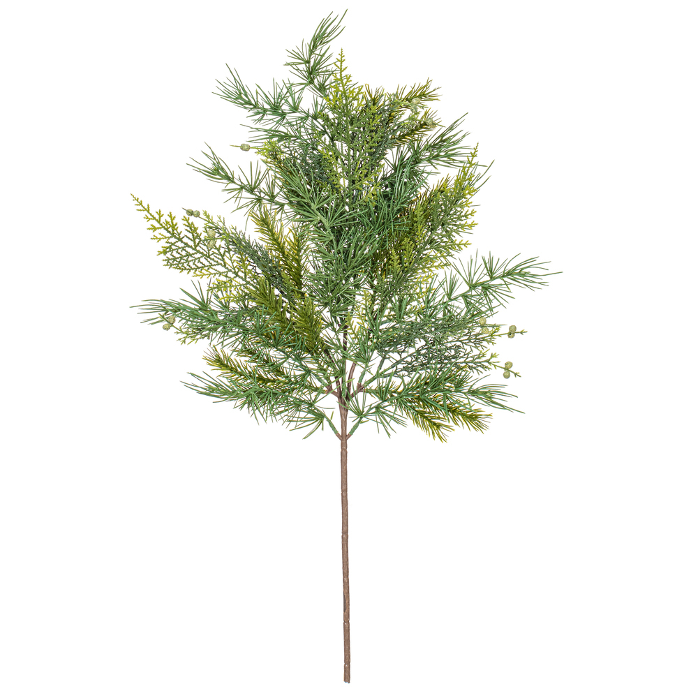 Vickerman Artificial Mixed Fern Cedar Spray