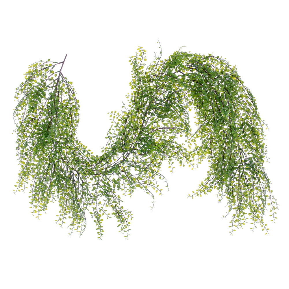 82" Maidenhair Vine & Fern Garland