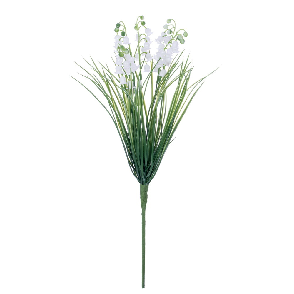 18" Lily of the Valley Grass Bush 3/Bag