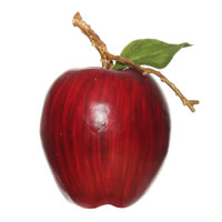 80MM Polystyrene Apple 6/pk