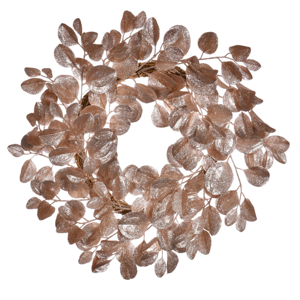 Vickerman Dogwood Glitter Artificial Wreath