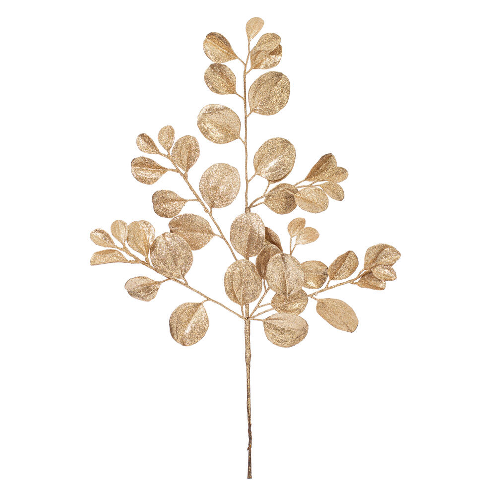 Vickerman 25" Dogwood Glitter  Artificial Spray