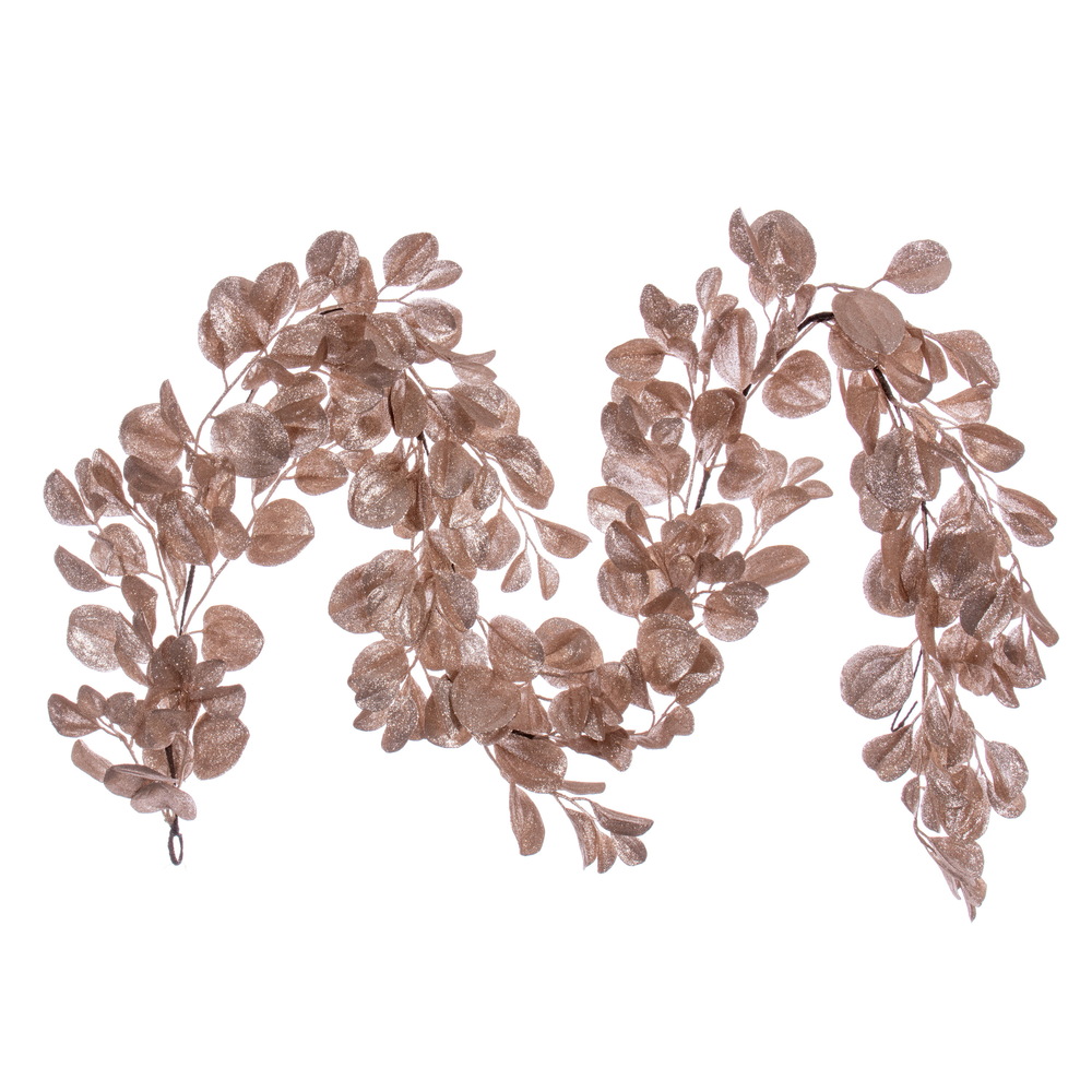 Vickerman 6' Dogwood Glitter Artificial Garland